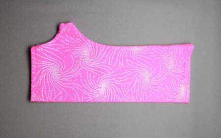 Cast cover - pink glitter